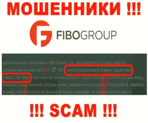 Не связывайтесь с компанией FIBOGroup, зная их лицензию, представленную на сайте, вы не сумеете спасти денежные активы