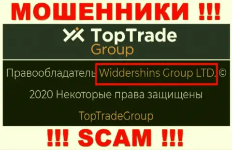 Сведения о юридическом лице Widdershins Group LTD у них на официальном web-сайте имеются - это Widdershins Group LTD