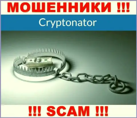 Доход с брокерской организацией Cryptonator Вы не получите - весьма рискованно вводить дополнительно денежные активы