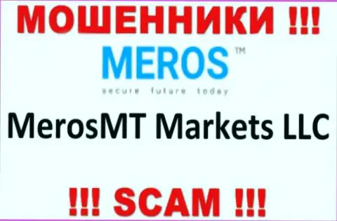 Организация, которая владеет махинаторами MerosMT Markets LLC это MerosMT Markets LLC