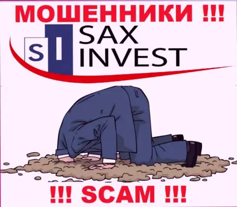 Вы не выведете денежные средства, отправленные в организацию Sax Invest это internet мошенники !!! У них нет регулятора