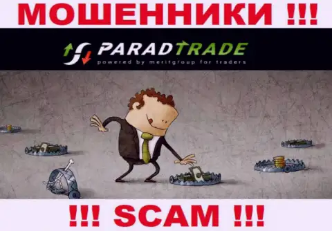 Не связывайтесь с интернет махинаторами Paradfintrades LLC, прикарманят все до последнего рубля, что введете