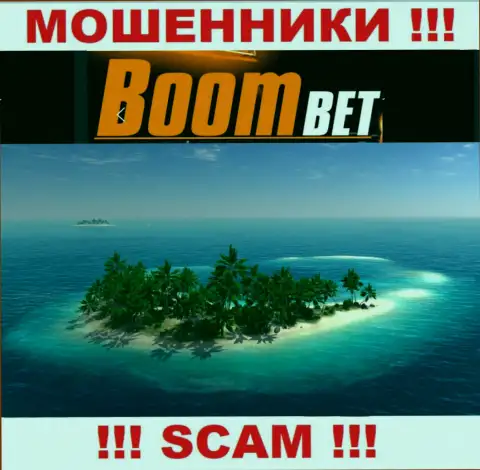 Вы не смогли найти информацию о юрисдикции Boom Bet ??? Держитесь подальше - это internet мошенники !!!