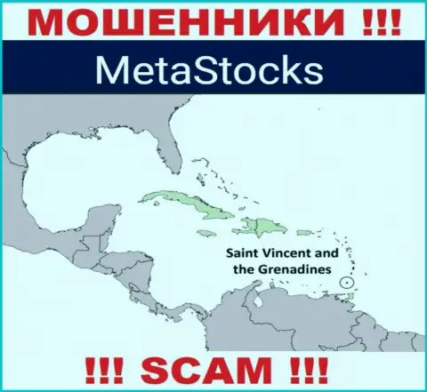 Из компании MetaStocks финансовые активы вернуть невозможно, они имеют оффшорную регистрацию - Kingstown, St. Vincent and the Grenadines