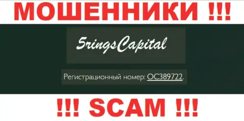 Будьте очень бдительны !!! FiveRings-Capital Com обманывают !!! Рег. номер этой организации - OC389722