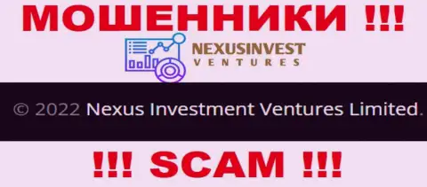NexusInvestCorp Com - это мошенники, а руководит ими Nexus Investment Ventures Limited