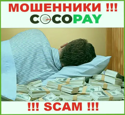 Вы не сможете вернуть денежные средства, перечисленные в организацию КокоПэй - это интернет-мошенники !!! У них нет регулятора