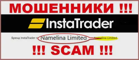 Namelina Limited - это руководство незаконно действующей конторы Namelina Limited