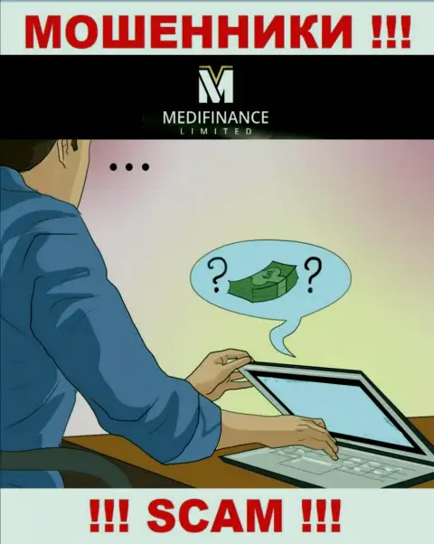 Вас подталкивают интернет мошенники MediFinanceLimited к сотрудничеству ??? Не поведитесь - оставят без денег