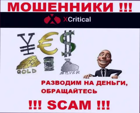 Х Критикал - разводят валютных игроков на денежные вложения, ОСТОРОЖНО !!!